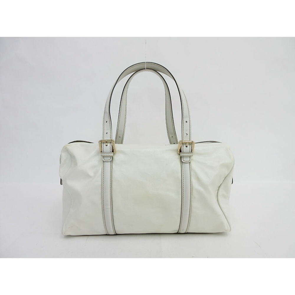 Gucci White Tote Interlocking Bag - image 1